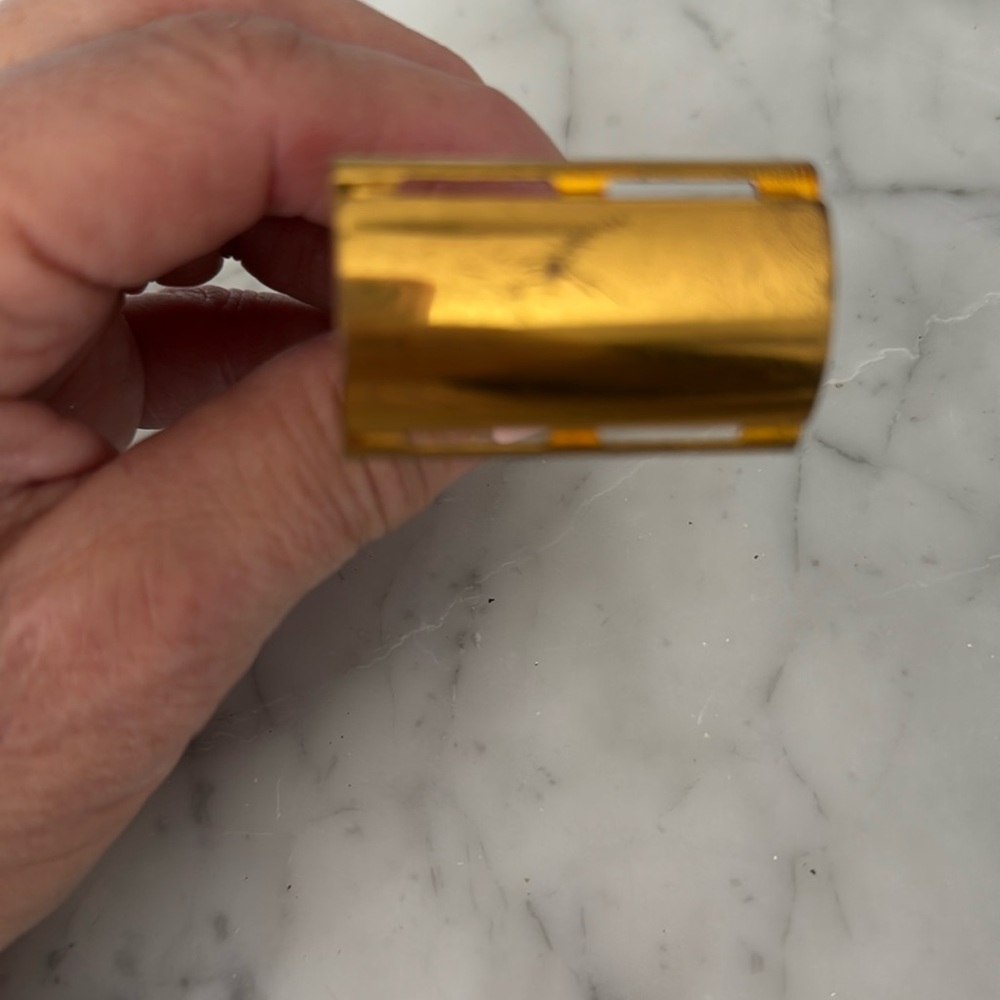 Gillette Vintage Safety Razor- gold tone-Regus